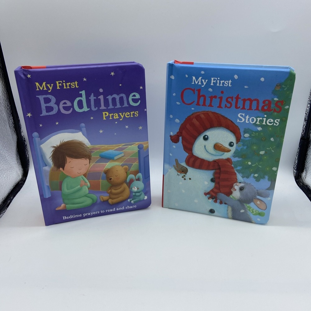 My First Bedtime Prayers My First Christmas Stories Lot (2) Tiger Tales